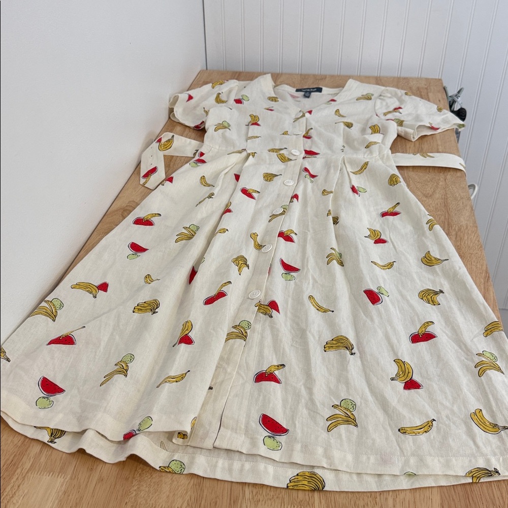 Modcloth fruit Print Midi A-line Dress - Picture 14 of 16